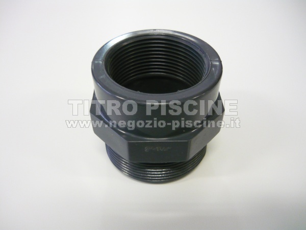 Riduttore - Ottone - Tenuta Piana Su Entrambi I Lati - Filettatura Cilindrica Esterna E Interna Da G 1 2 A G 1 1 2 Pn 16  Rnxme0000000 10720