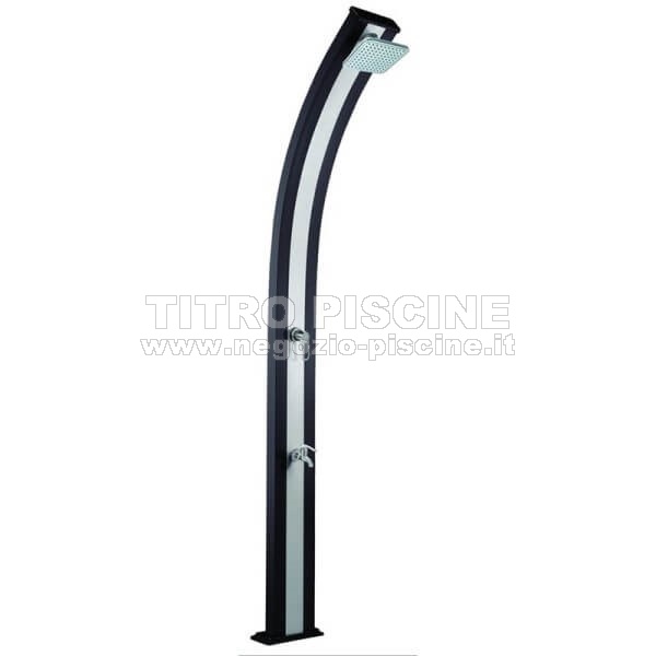 doccia solare in aluminio