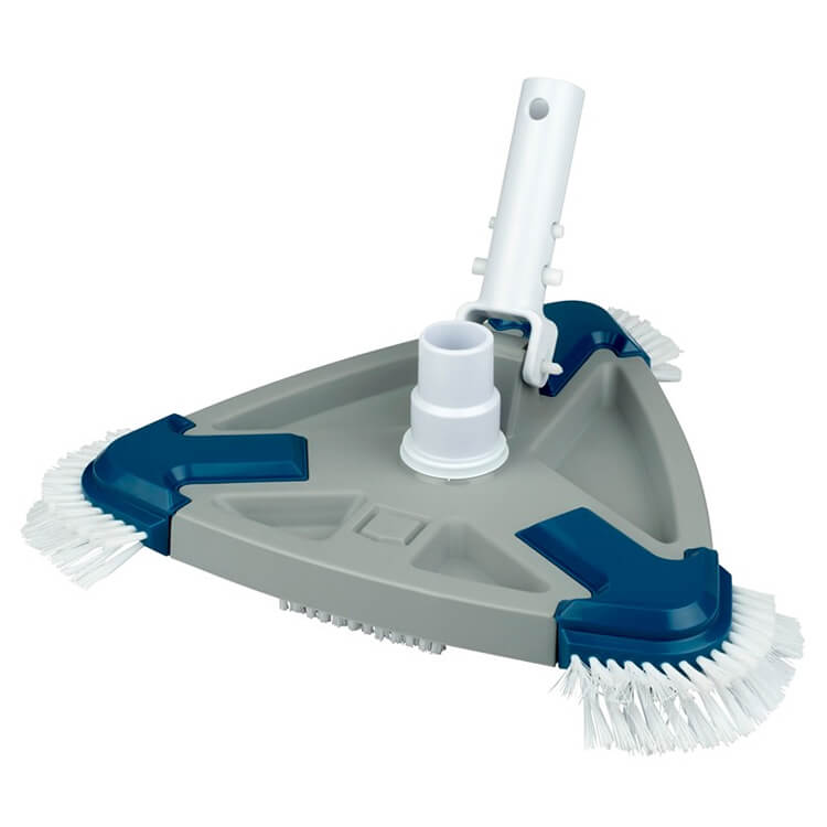 spazzola aspirante triangolare per piscina