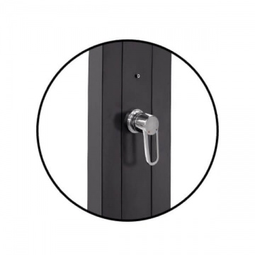 doccia solare spring miscelatore dettaglio