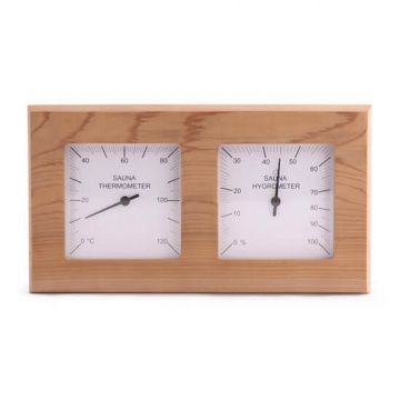 Igrometro-termometro per saune finlandesi – cedro rosso