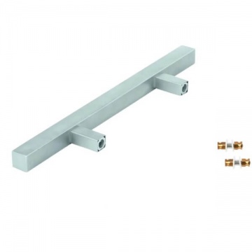 Maniglia in acciaio inox satinato per sauna secca o bagno turco.