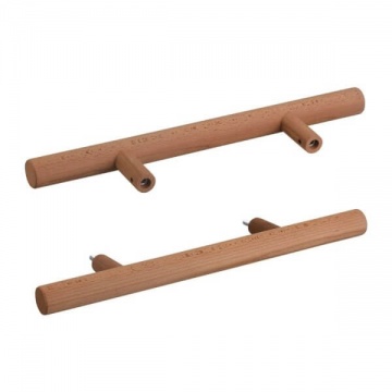 Maniglia per saune in legno scuro