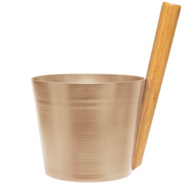 Secchiello elegante per sauna RENTO - champagne