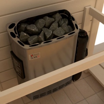 stufa sauna finlandese controllo integrato