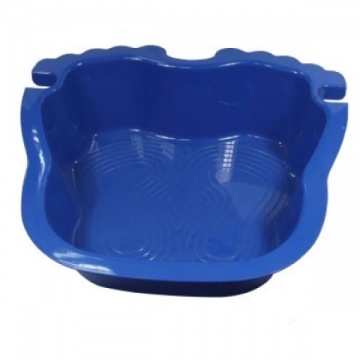 Vaschetta lava piedi blu